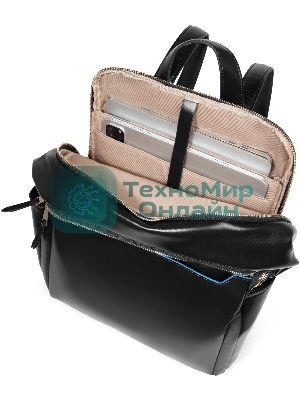 Рюкзак женский Piquadro Blue Square CA6678B2/N кожа черный