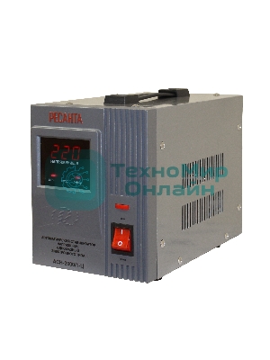 Стабилизатор напряжения Ресанта АСН-2000/1-Ц электронный однофазный серый