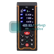 Лазерный дальномер RGK D120 0.3-120м ±2мм память 999измерений 125х54х27мм