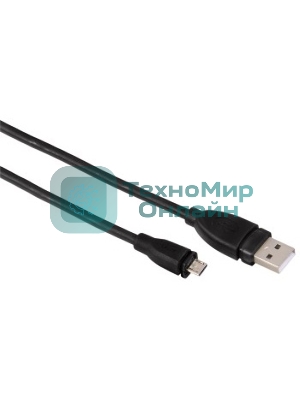 Кабель USB2.0 Hama USB A (m)/micro USB B (m) 0.75м (00054587)