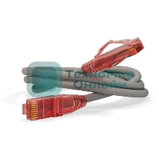 Патч-корд Hyperline U/UTP, Cat.5e, LSZH, 10 м, серый 