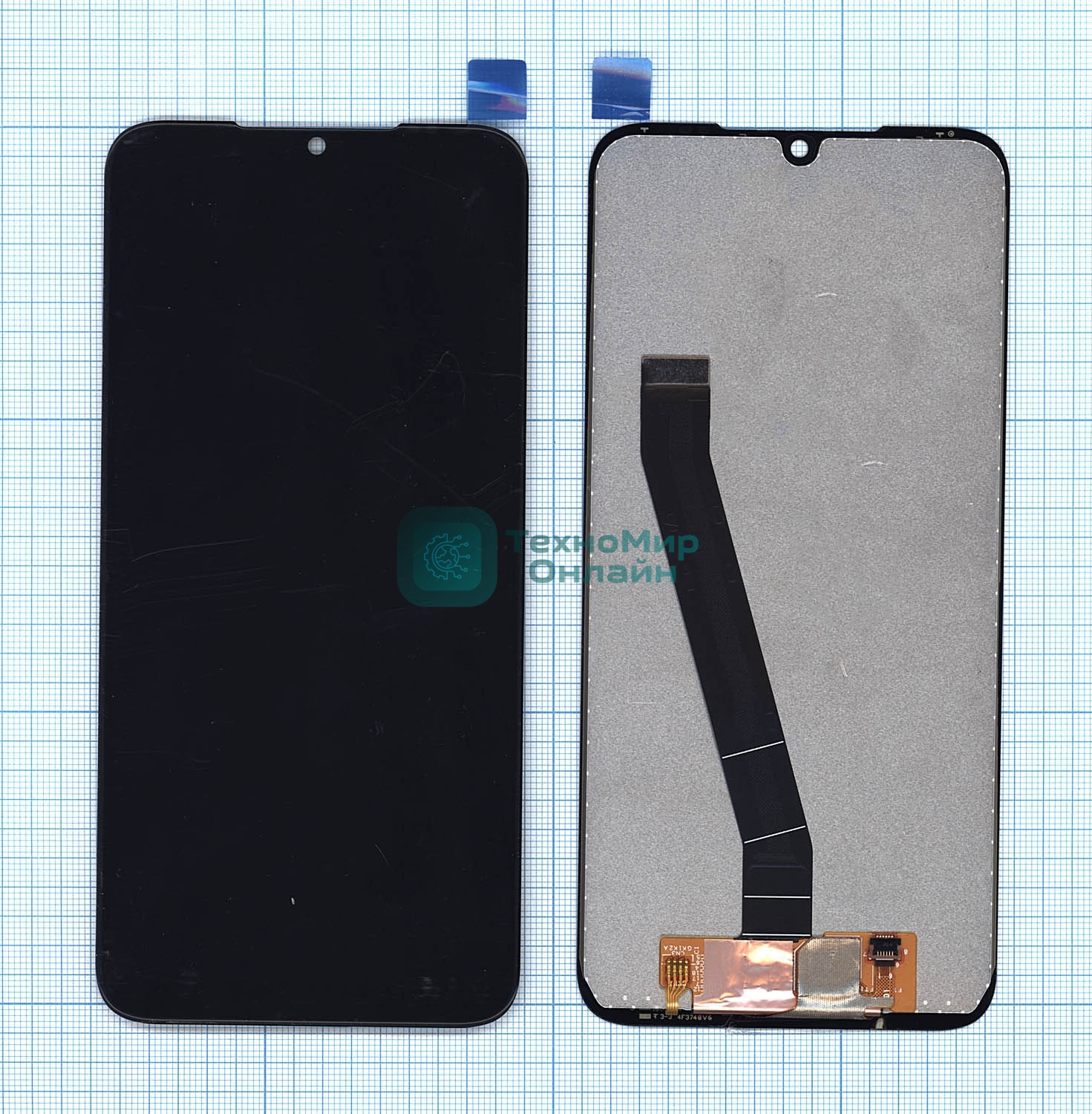 Дисплей для Xiaomi Redmi 7 черный
