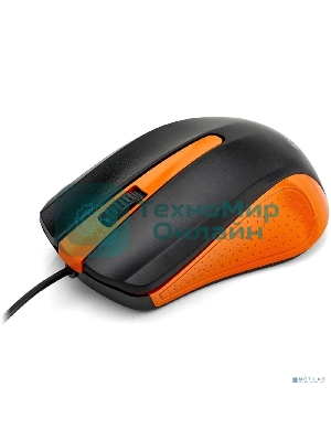 Мышь проводная ExeGate Professional Standard SH-9030BO черный/оранжевый, 1200 dpi, USB, кнопки - 3