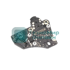 Аудио плата MacBook Air 13 Retina A1932 Late 2018 Mid 2019 черная (923-02824 820-01124)