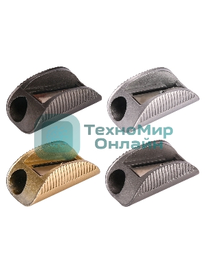 Точилка для карандашей ручная Deli ER01700, 1 отверстие, металл, ассорти, дисплей