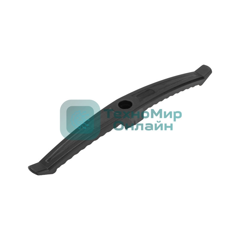 Держатель кабеля Rexant для прямого монтажа двусторонний черный, 240 мм (20 шт/уп)