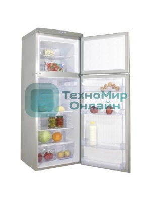 Холодильник DON R-226 MI металлик искристый двухкамерный 200/70л морозилка сверху