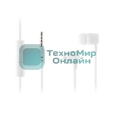 Проводные наушники Harper HV-107 белый, вкладыши, проводной