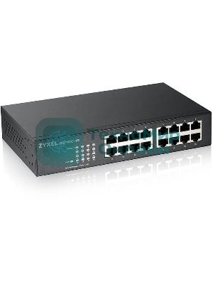 Коммутатор Zyxel GS1100-16-EU0103F 16G неуправляемый