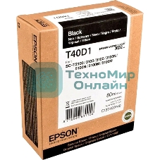 Картридж струйный черный повышенной емкости T40D140 для SureColor SC-T3100/T3100N/T5100/T5100N