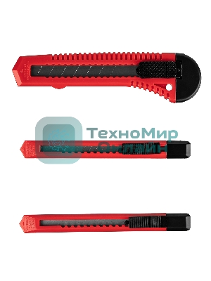 Набор ножей Matrix, выдвижные лезвия, 9-9-18 мм, 3 шт.