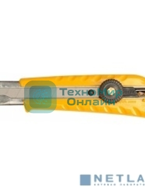 Канцелярский нож OLFA OL-L-1 пластик нерж.сталь