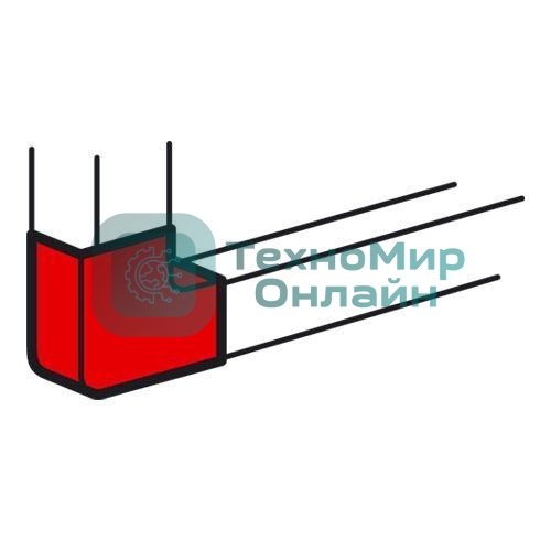 Плоский угол 90° - для кабель-каналов Metra 100x50