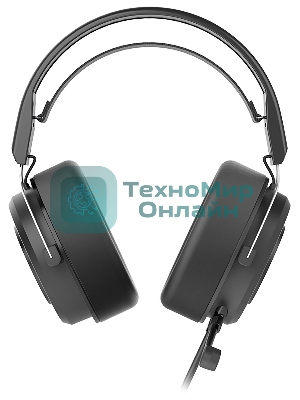 Гарнитура Bloody G535 чёрный/серебристый, проводная, подсветка