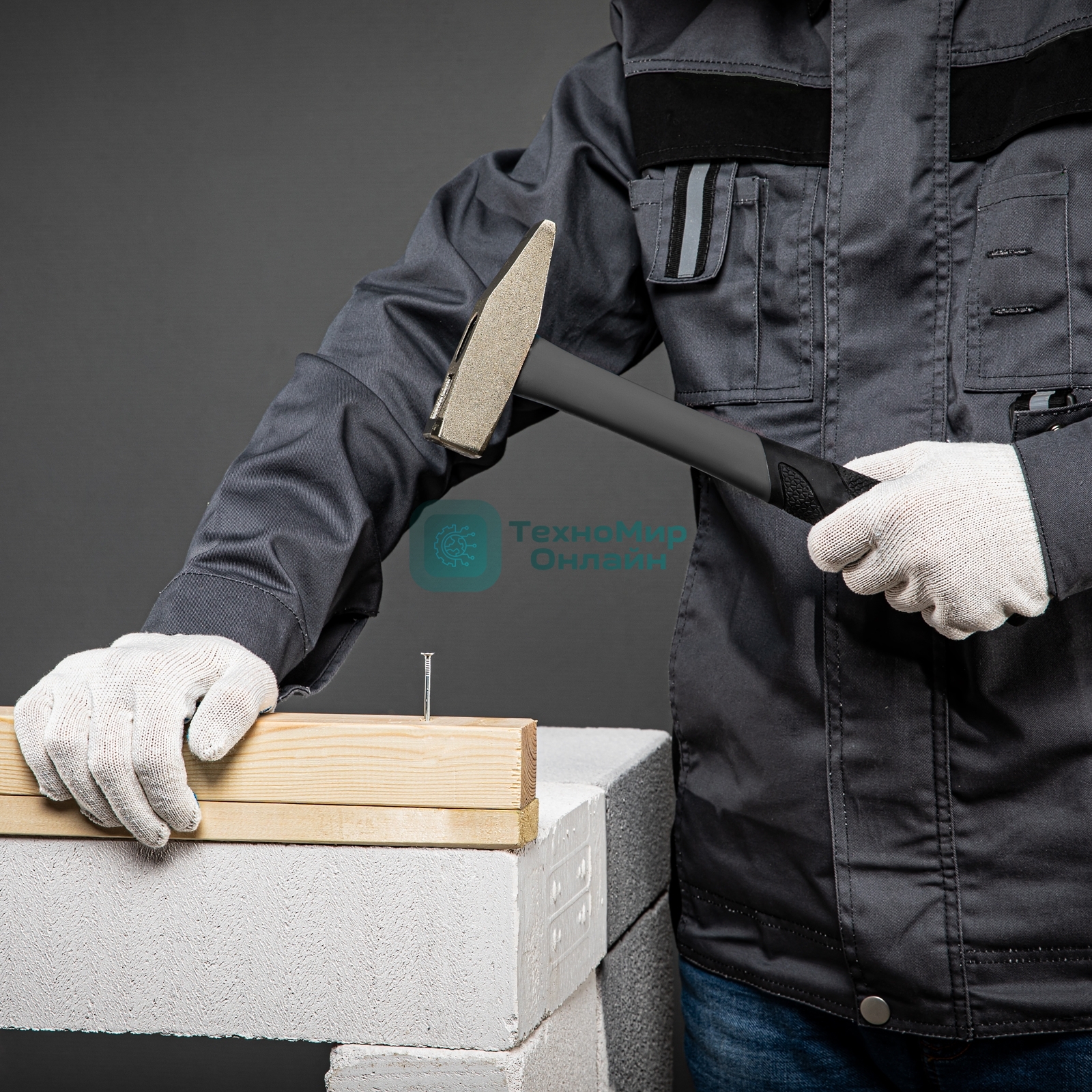 Перчатки трикотажные, ПВХ-покрытие 