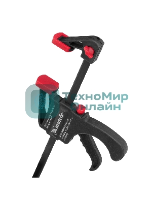 Струбцина универсальная Matrix, быстрозажимная, F-образная, 200 х 315 х 45 мм, пластиковый корпус