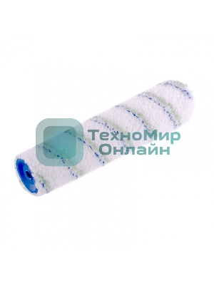 Валик сменный Сибртех Водные краски, 250 мм, ворс 12 мм, D 48 мм, D ручки 8 мм, полиэстер