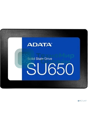 Накопитель SSD ADATA SU650, 512Gb, SATA III, 2.5