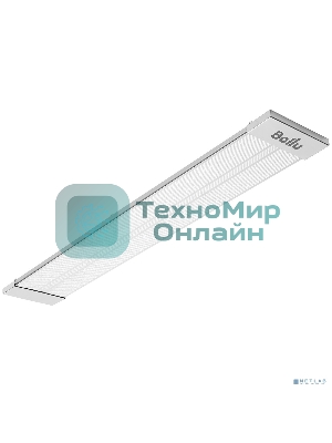 Обогреватель инфракрасный Ballu BIH-APL-0.6-M серый, 600 Вт, 12 м2