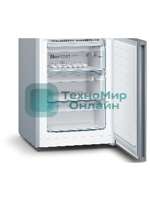 Холодильник Bosch KGN39XI30U нержавеющая сталь двухкамерный 279/87л морозилка снизу, No Frost