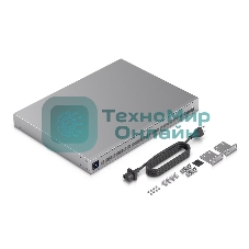 Коммутатор Ubiquiti USW-Pro-Max-24-PoE 24-port, Layer 3 Etherlighting switch with 2.5 GbE and PoE++ output 400W