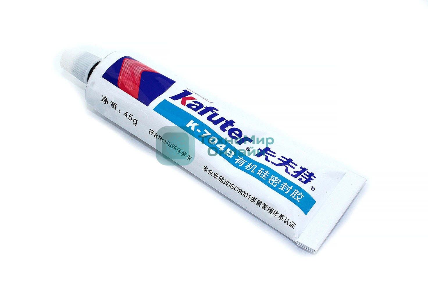 Клей-герметик силиконовый Kafuter K-704B черный 45грамм