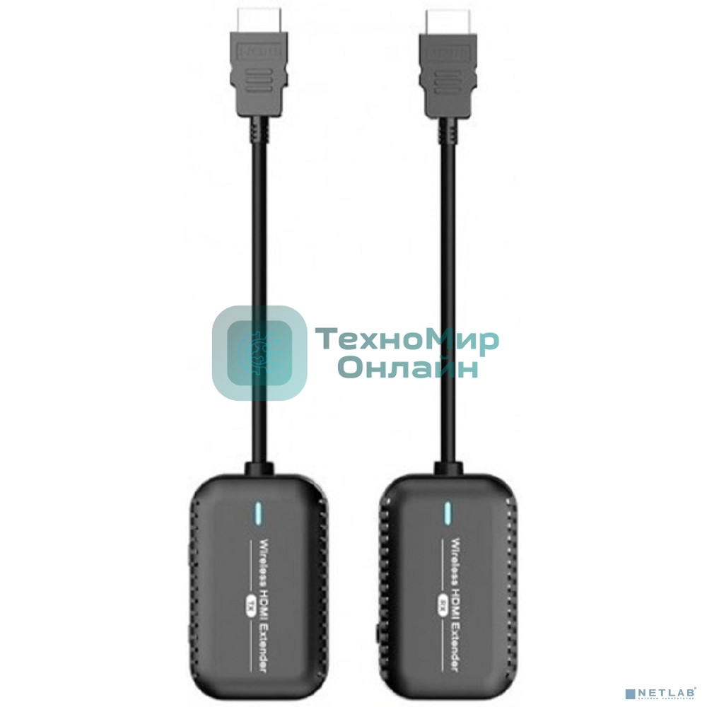 Удлинитель сигнала HDMI беспроводной 30м 1080p KS-is KS-827