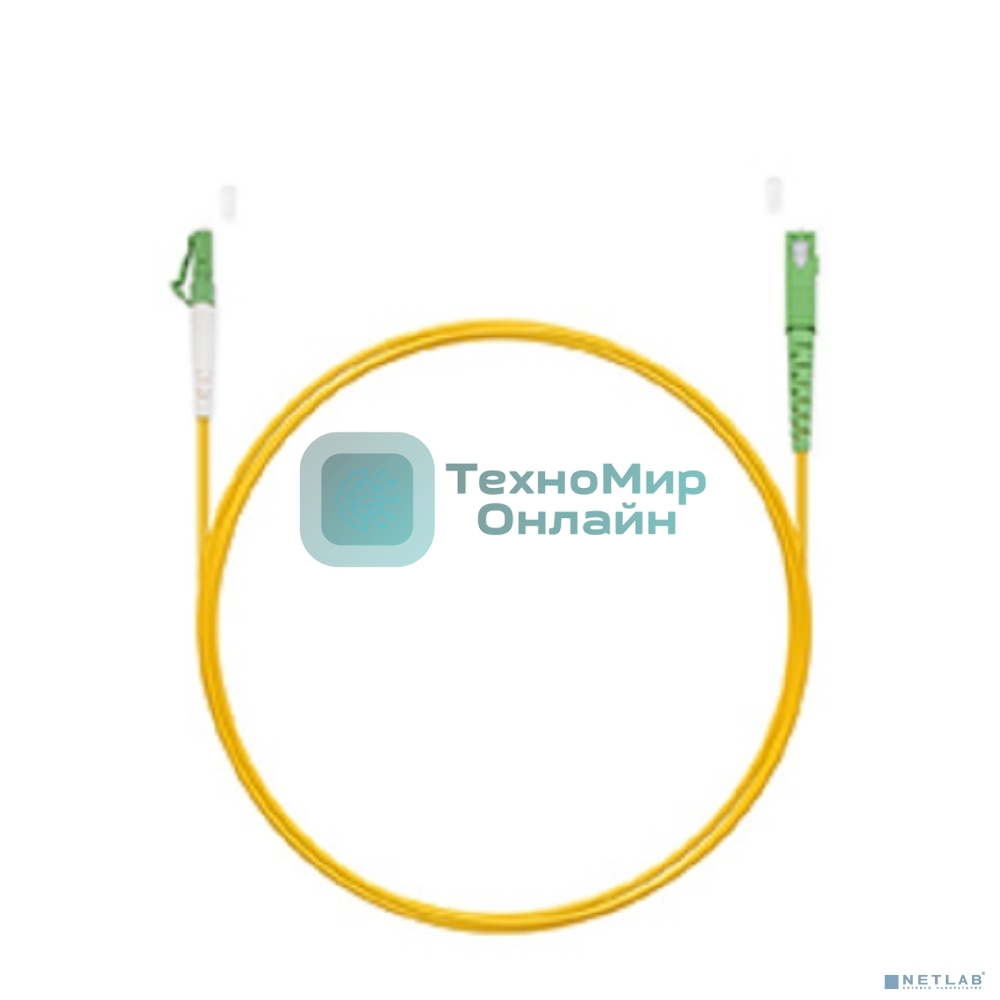 Комм. шнур оптический Cabeus FOP(s)-9-LC/APC-SC/APC-5m Шнур оптический simplex LC/APC-SC/APC 9/125 sm 5м LSZH