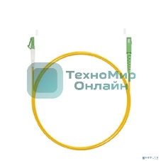 Комм. шнур оптический Cabeus FOP(s)-9-LC/APC-SC/APC-5m Шнур оптический simplex LC/APC-SC/APC 9/125 sm 5м LSZH