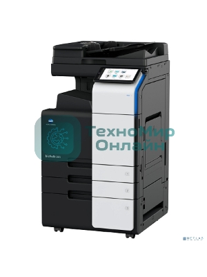 МФУ лазерное Konica Minolta bizhub C251i (A3, 25 стр./мин, без крышки и ADF, без тумбы, без картриджей, без кабеля питания, запуск только инженером платно)