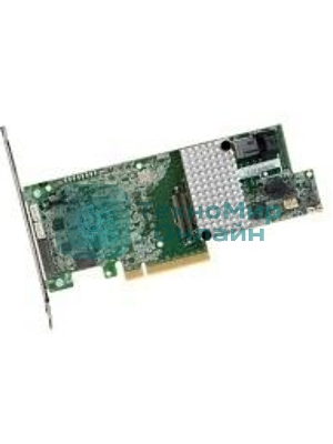 Контроллер LSI MegaRAID SAS 9361-8i SGL (8-Port Int, 12Gb/s SATA+SAS, PCIe 3.0, 1Gb DDRIII, MegaRAID SAS 9361-8i, RAID levels 0, 1, 5, 6, 10, 50, and 60, Quick Installation Guide, LP Bracket)(LSI00417)