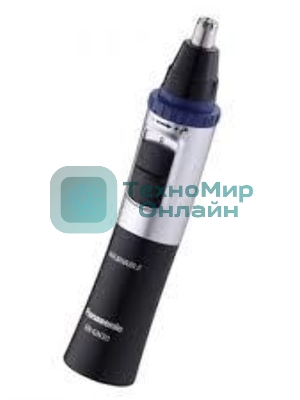 Триммер Panasonic ER-GN30-K черный/серебристый (насадок в компл:1шт)