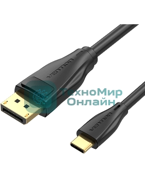 Кабель Vention USB-CM/DP M - 2 м