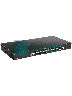 Коммутатор D-Link DXS-1210-28S DXS-1210-28S/A1A 4x10G 24SFP+ настраиваемый