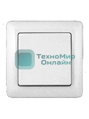 Выключатель 1-кл. СП Хит 6А IP20 белый SchE VS16-133-B