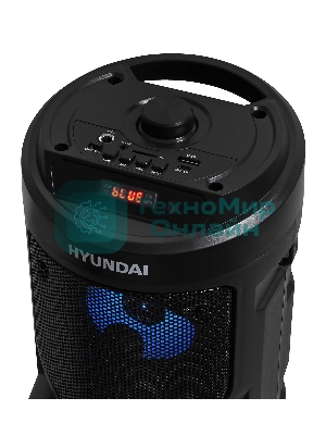Минисистема Hyundai H-MC150 черный 50Вт/FM/USB/BT/SD/MMC