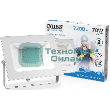 Прожектор светодиодный Gauss LED 70W 4900lm IP65 6500К белый