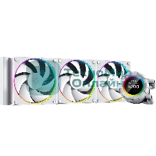 Система жидкостного охлаждения ID-Cooling SL360 белый 120мм алюминий+медь 2000rpm 30db 4-pin 350W