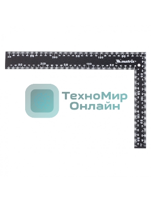 Угольник Matrix, 300 мм, цельнометаллический