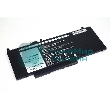 Аккумуляторная батарея для ноутбука Dell Latitude E5450 (G5M10) 51Wh 7.4V черный OEM