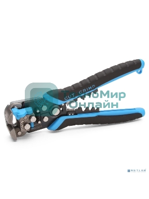 Инструмент КВТ WS-11 снятие изоляции: 0.05–10 мм2, резка до 10 мм2, снятие ВВГ-П, ПУНП, опрессовка