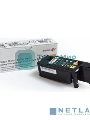 Картридж лазерный Xerox 106R02762 желтый для Phaser 6020/22/WC 6025/27 (1000 стр.)(Channels)