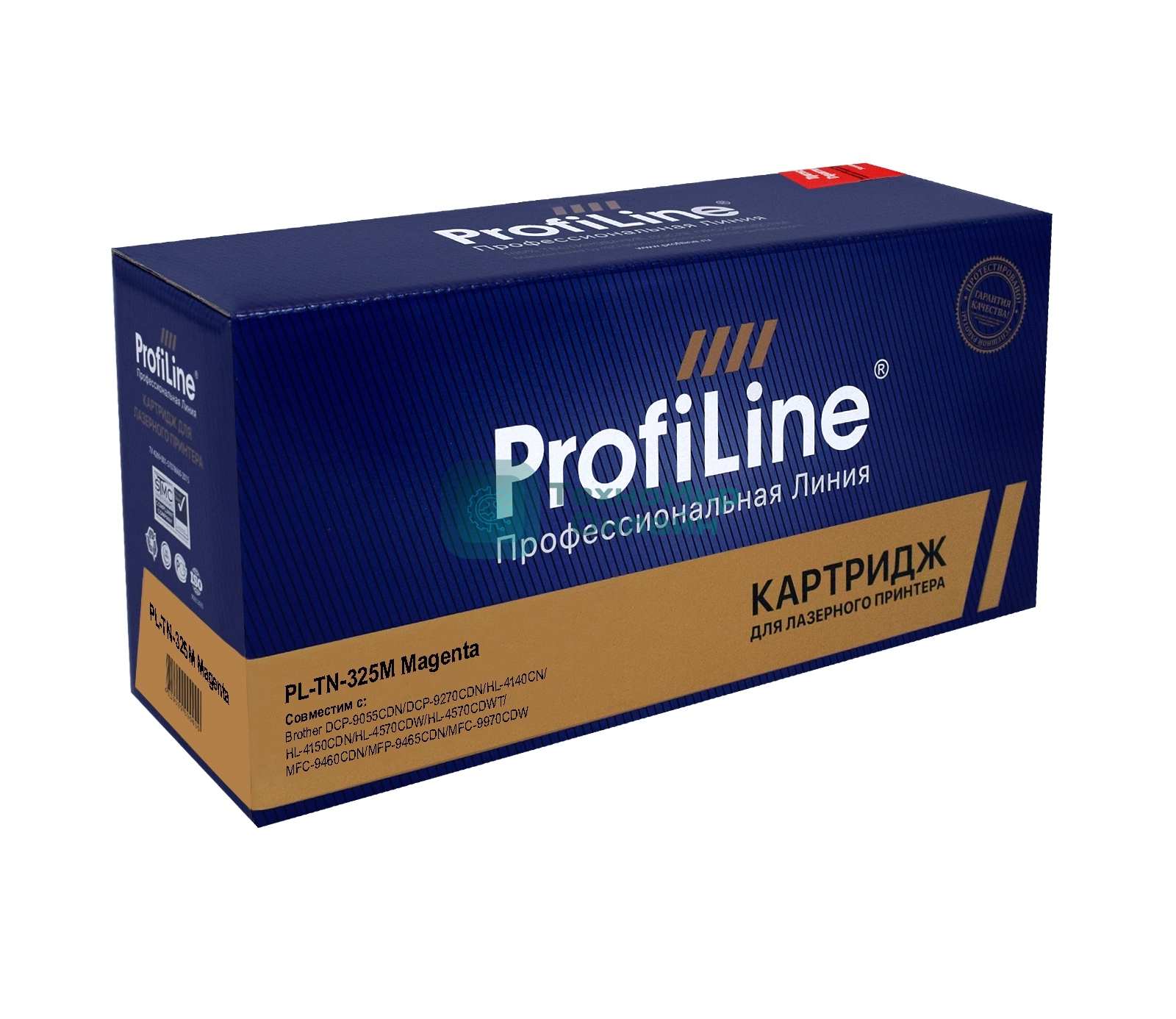 Картридж ProfiLine PL-TN-325M для принтеров Brother DCP-9055CDN/DCP-9270CDN/HL-4140CN/HL-4150CDN/HL-4570CDW/HL-4570CDWT/MFC-9460CDN/MFP-9465CDN/MFC-9970CDW Magenta 3500 копий