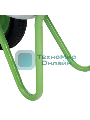 Тачка садовая Сибртех 2-х колесная, грузоподъемность 120 кг, объем 65 л