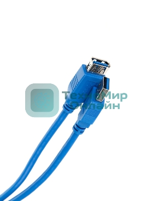 Кабель AM/AF USB3.0 0.5m VCOM удлинитель USB 3.0, VUS7065-0.5M