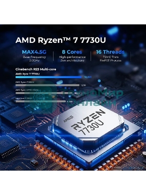 Мини ПК GMK Technology M5ULTRA/7730U/32+1TB