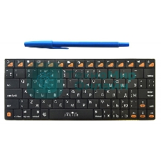 Клавиатура Oklick 840S беспроводная, Bluetooth, чёрный