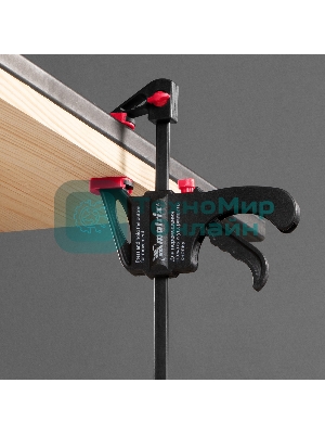 Струбцина универсальная Matrix, быстрозажимная, F-образная, 200 х 315 х 45 мм, пластиковый корпус