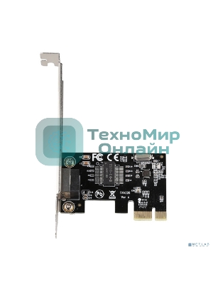Сетевой адаптер ORIGO ON200/A1A PCI-E, 1x1000Base-T (низкопрофильная и стандартная планки в комплекте)