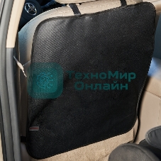 Накидка защитная Rexant на спинку переднего сиденья (60х50 см), ткань Оксфорд черного цвета